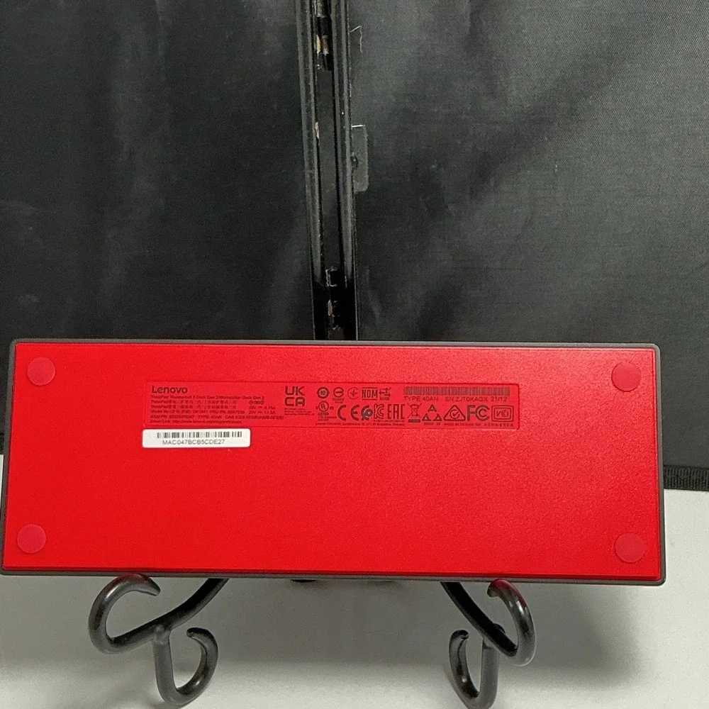 Lenovo ThinkPad Thunderbolt 3 Workstation Dock Gen 2 Working Tested (No Cables)